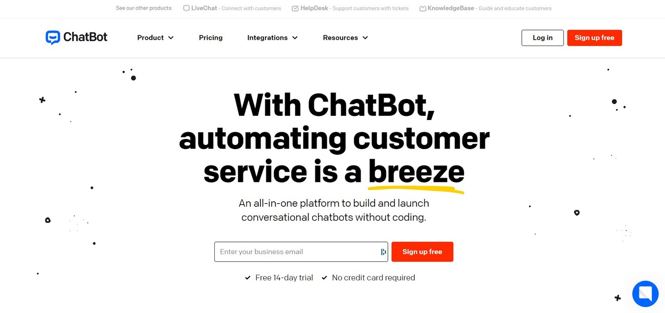 Chatbot.com Chatbot Builder
