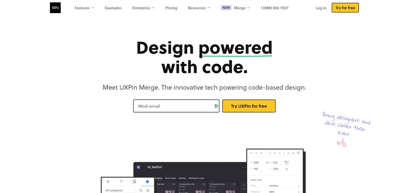 UXPin wireframe tool