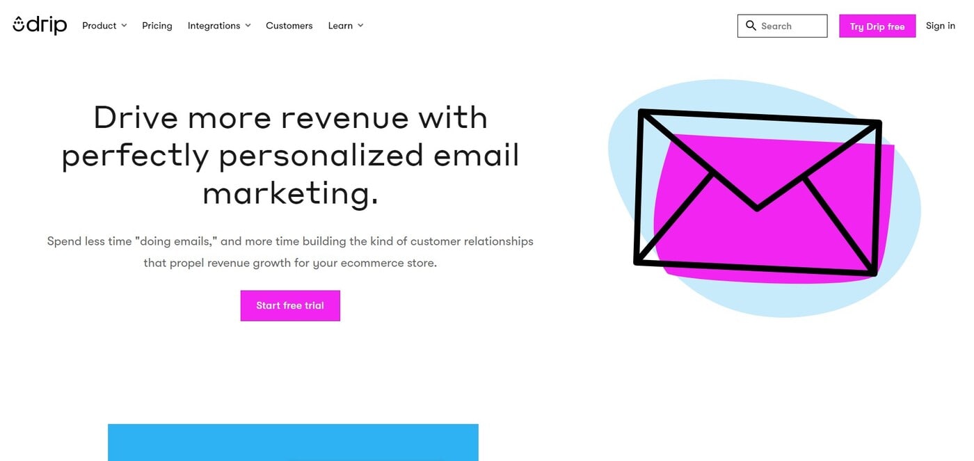 Email marketing software Drip