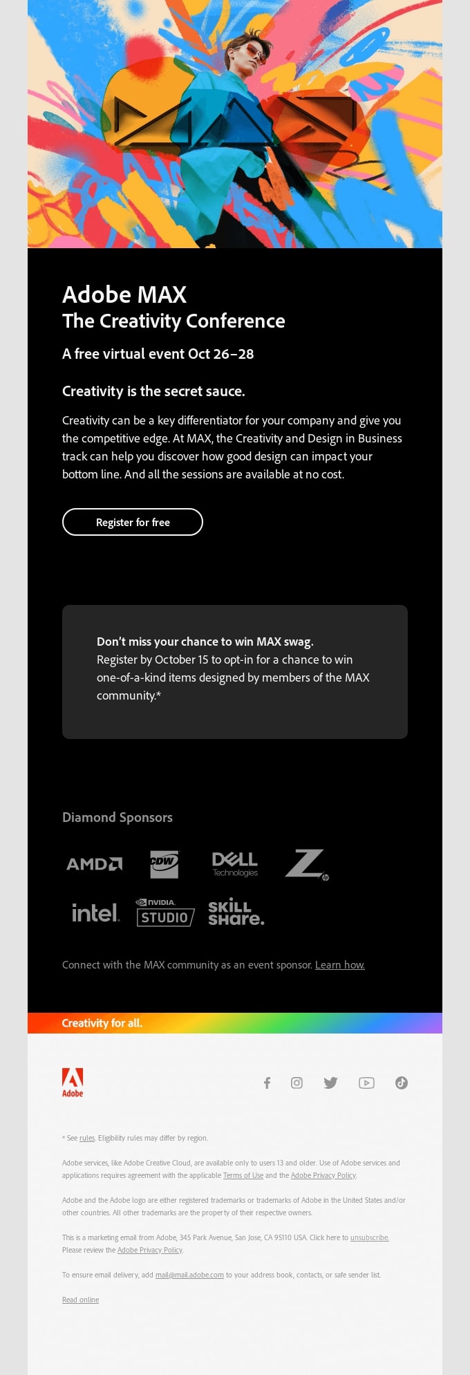 Event Promotion Email Example Adobe
